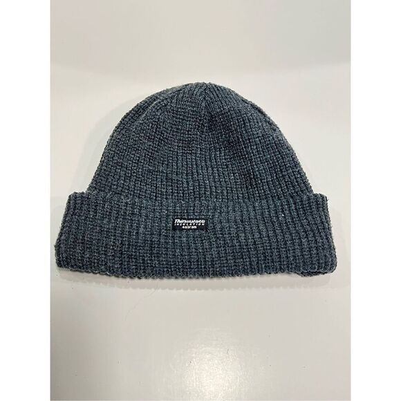 Thinsulate Mens Knit Hat Gray One Size Adult - Picture 1 of 9